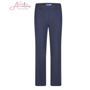 Anna Montana 1065- Wide Mila flexi broek Marine